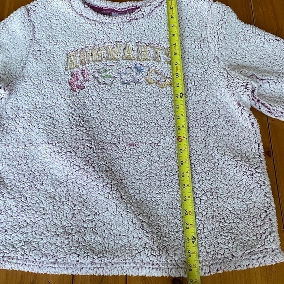 Harry Potter Wizarding World Fleece Sleep Top Teddy Sweater Warners Brothers - Picture 6 of 7